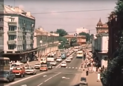 Томск 1986 уникальная подборка цветное видео